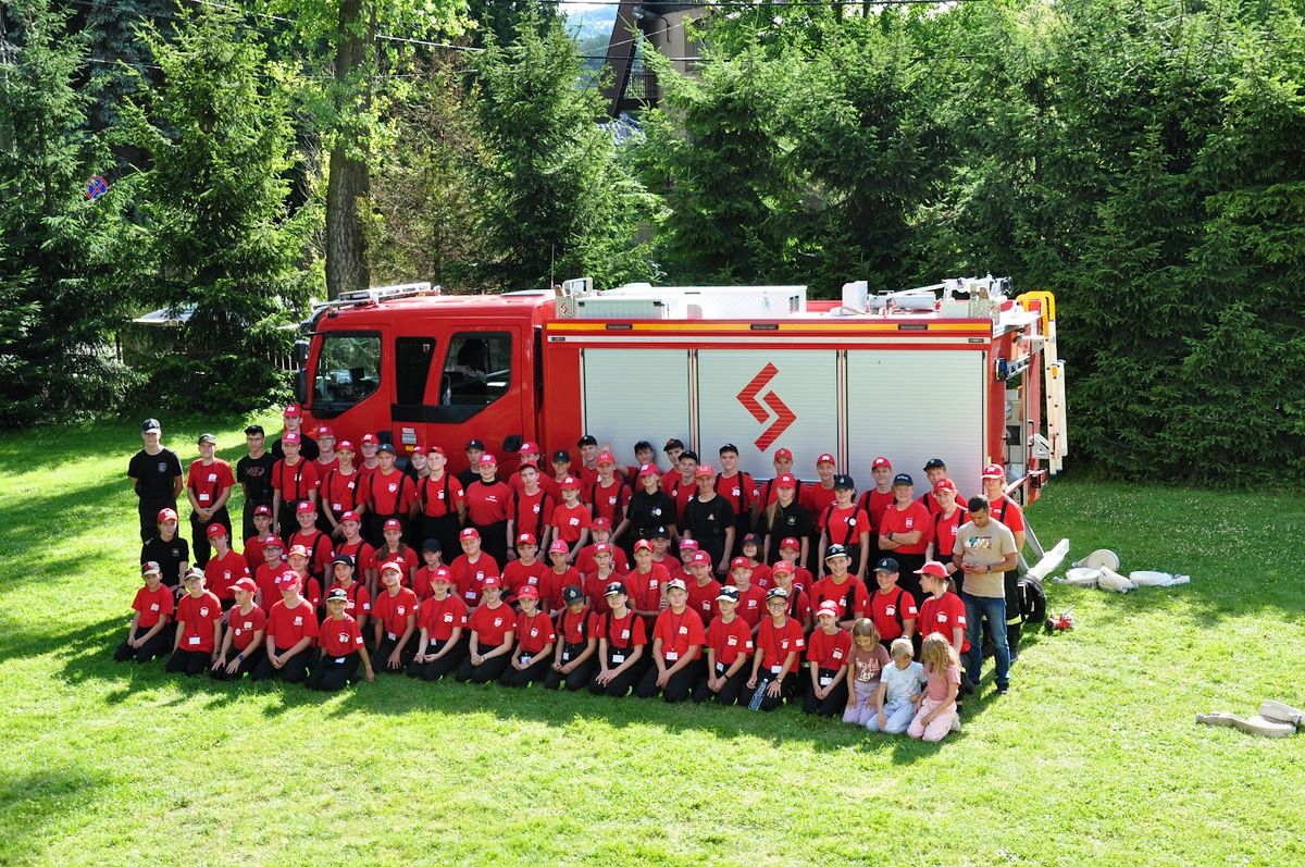Fotorelacja ze zlotu Młodzieżowych Drużyn Pożarniczych w Węgierskiej Górce