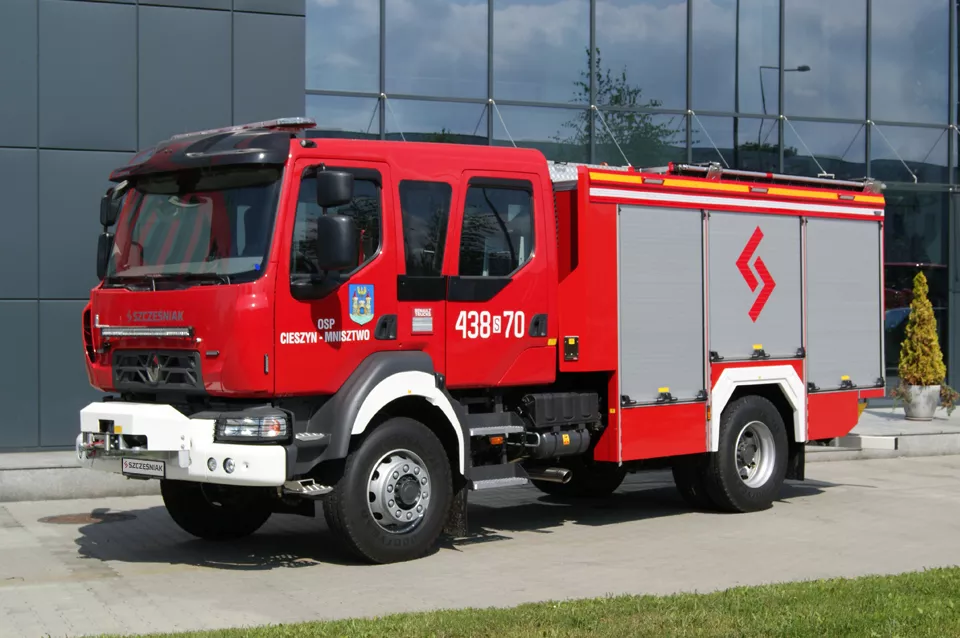 Renault Trucks D16 dla strażaków ochotników z OSP Cieszyn-Mnisztwo