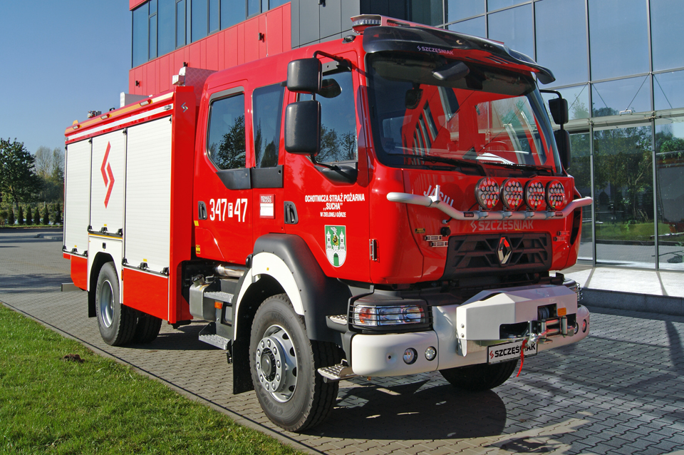 Kolejny Renault Trucks dla lubuskich strażaków ochotników