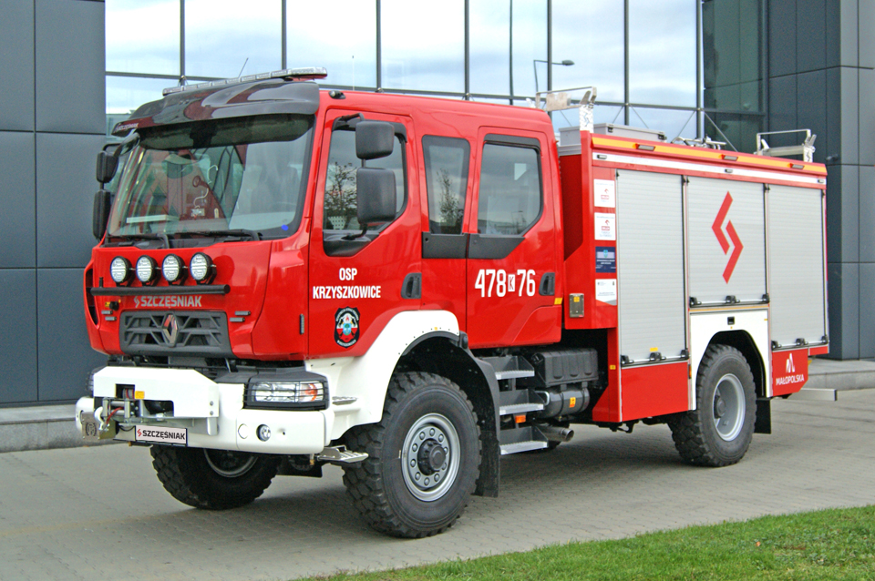 Nowy „średniak” dla strażaków z OSP Krzyszkowice