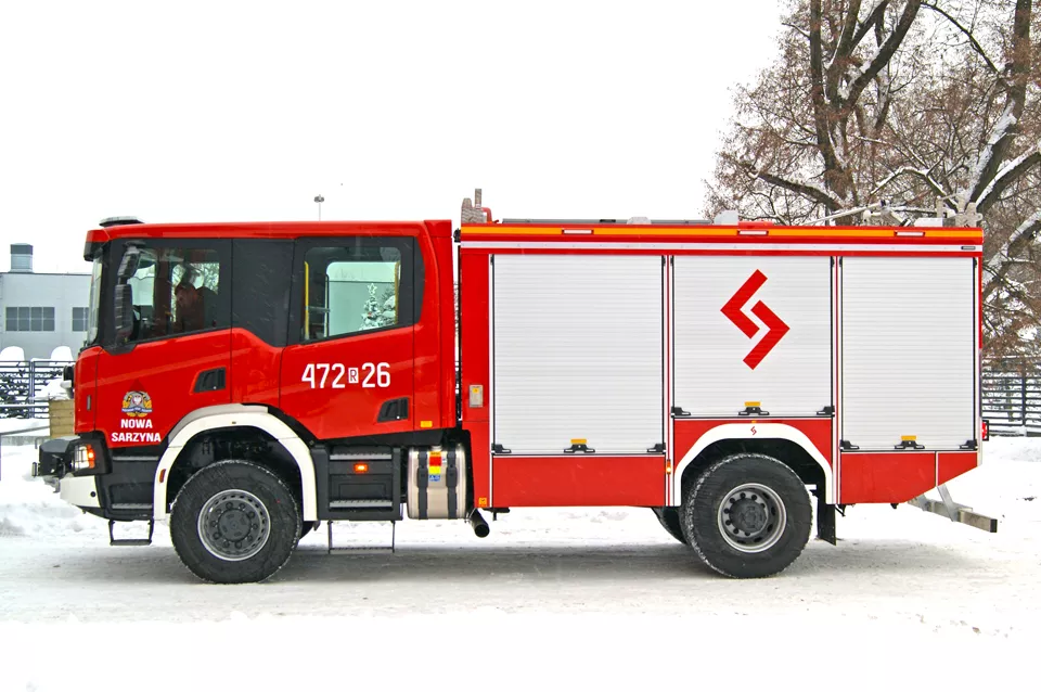 Podkarpaccy strażacy doposażeni w ciężki samochód ratowniczo-gaśniczy