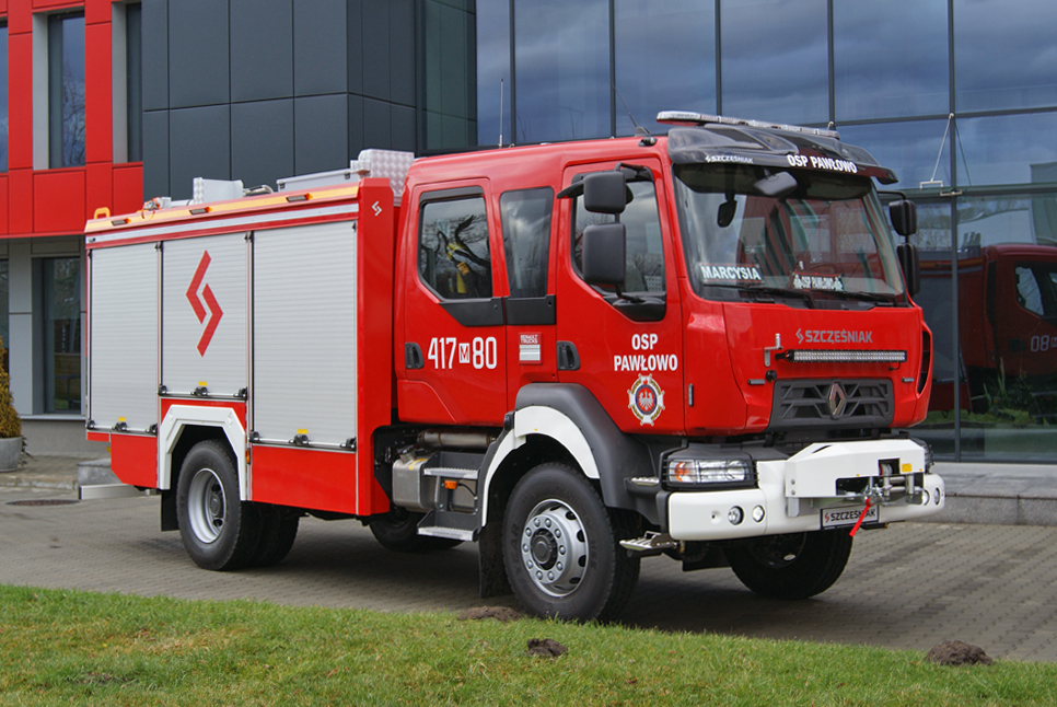 Nowy Renault Trucks w podziale bojowym OSP Pawłowo