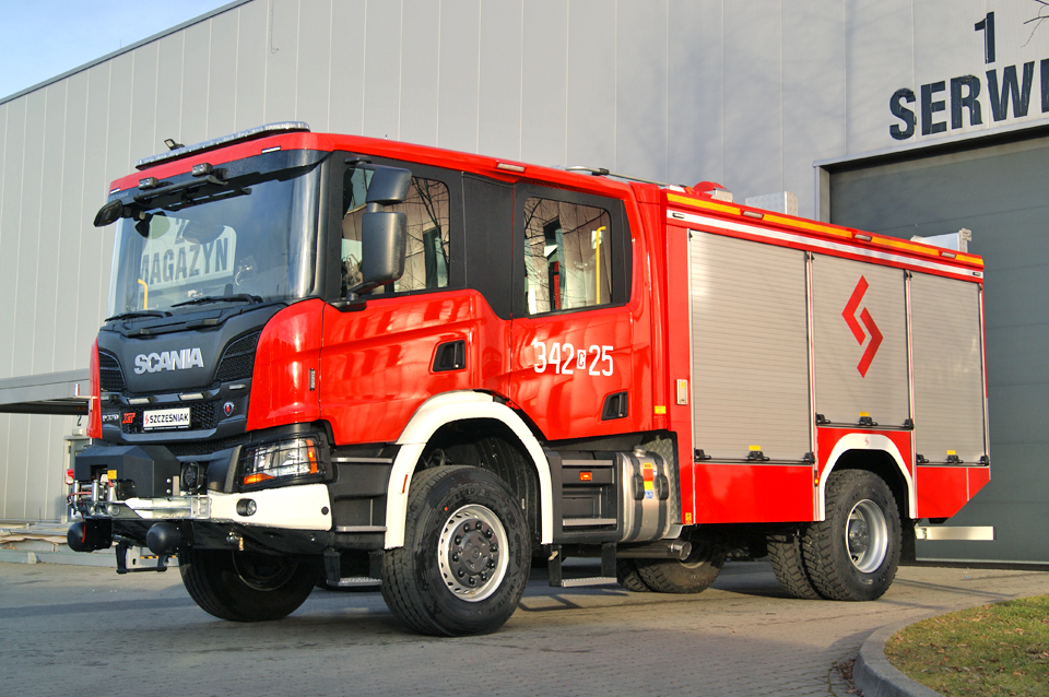 Scania P370 dla toruńskich strażaków