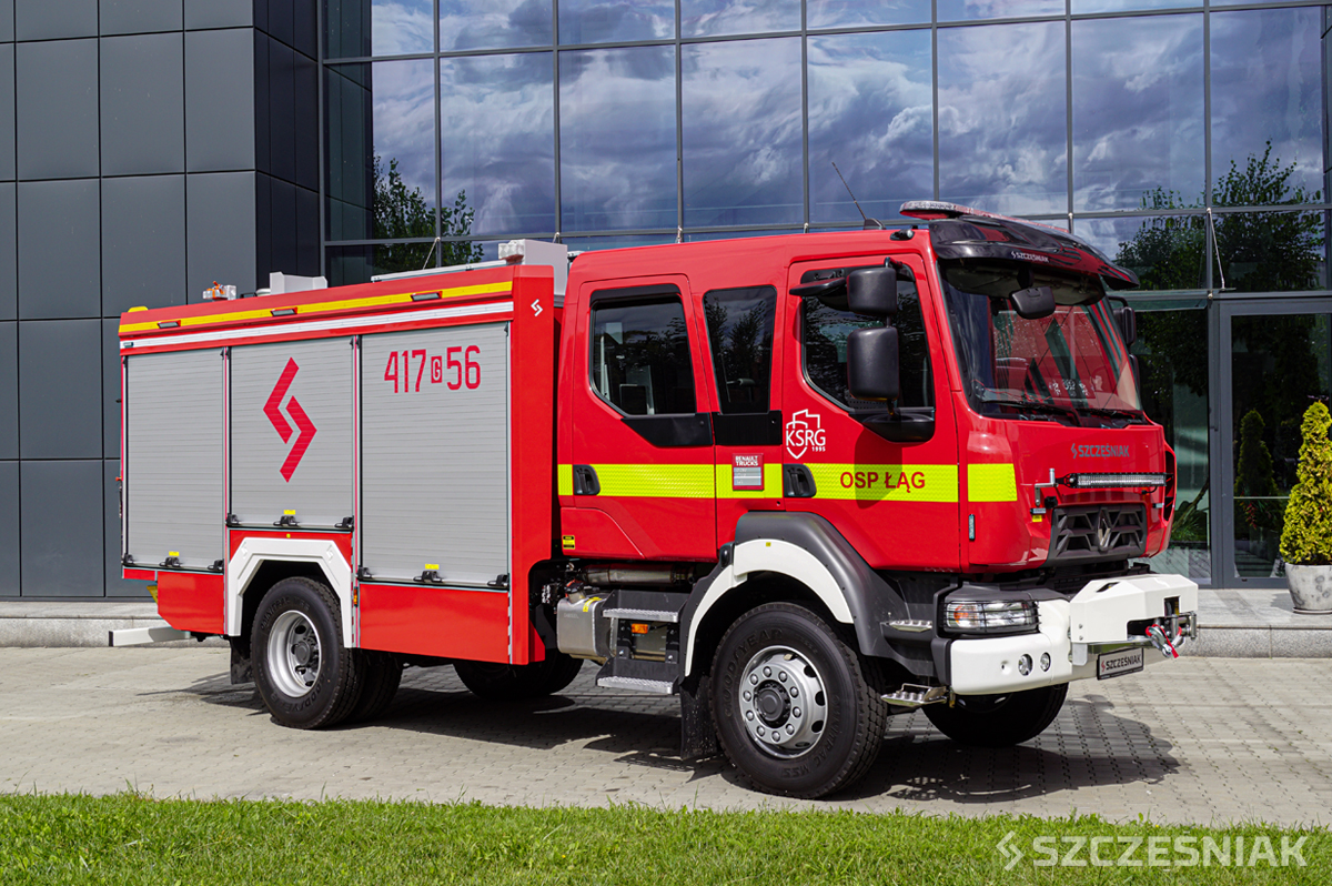 Nowy samochód pożarniczy dla strażaków ochotników w Łęgu