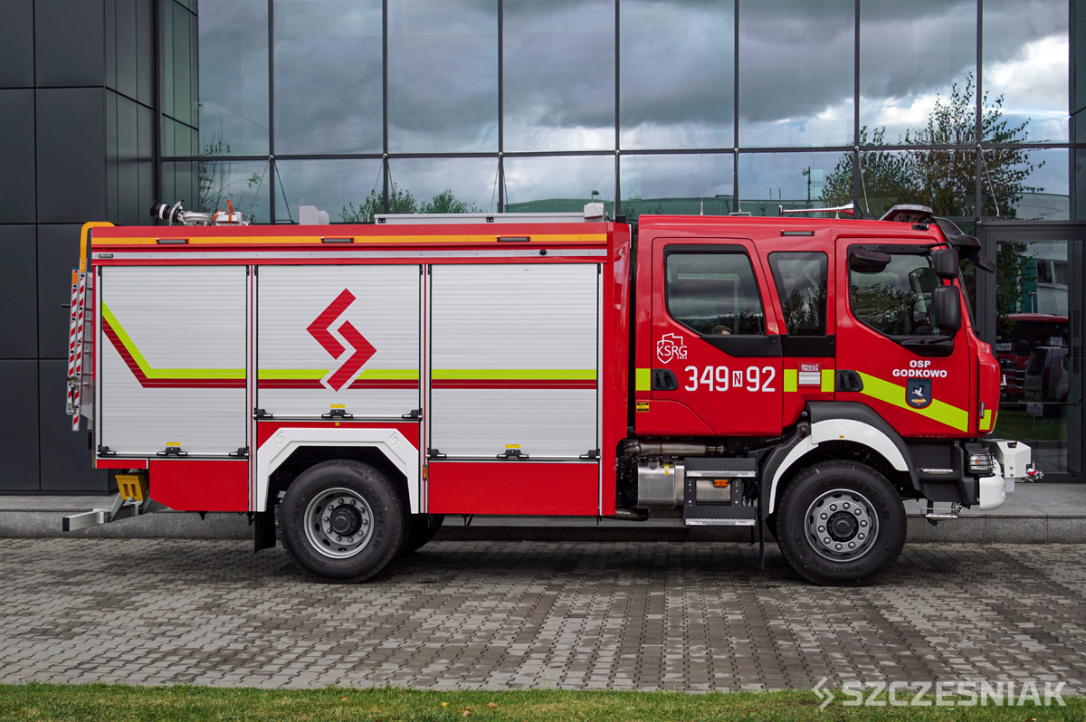 Kolejny Renault Trucks dla warmińsko-mazurskich strażaków ochotników