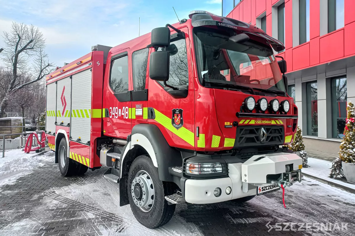 Renault Trucks do ratowania życia i zdrowia w Worgulach